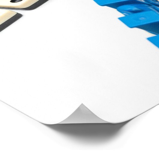 Mexikanisches Spieldesign Poster (Ecke)