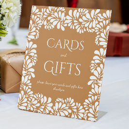 Mexikanisches Talavera Terracotta Brautparty Gesch Sockelschild