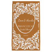 Mexikanisches Talavera-Terracotta-Brautparty zu Gu Kleine Geschenktüte (Vorderseite)