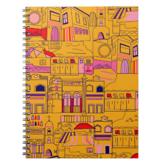 mexikanisches Textil Nahtloses Muster Notizblock