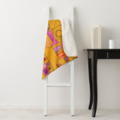 mexikanisches Textil Nahtloses Muster Sherpadecke (Beispiel)