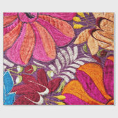 mexikanisches Textilmuster Geschenkpapier (Flach)