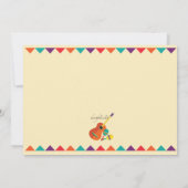 Mexikanisches Thema Cinco de Mayo Party Einladung (Rückseite)