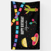 Mexikanisches Thema Fiesta - Taco Bout a party Bir Banner (Vertikal)