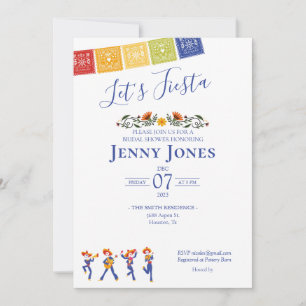 mexikanisches Themed Brautparty laden Einladung