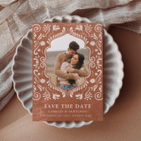 Mexikanisches Themed Foto Save the Date