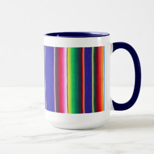 Mexikanisches umfassendes Tassenindigoblau Tasse