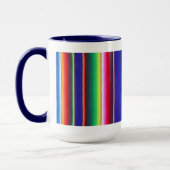 Mexikanisches umfassendes Tassenindigoblau Tasse (Links)