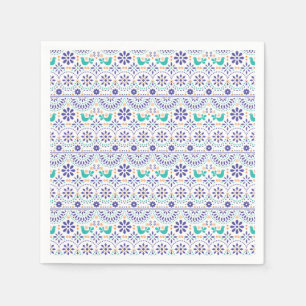 Mexikanisches Vogelgezwitscher Serviette