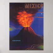 Mexikanisches Vulkanposter Poster (Vorne)