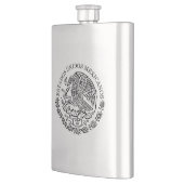 mexikanisches Wappen Flachmann (Links)