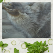 Mexikanisches Wolf-Geschirrtuch Geschirrtuch (Gefaltet)