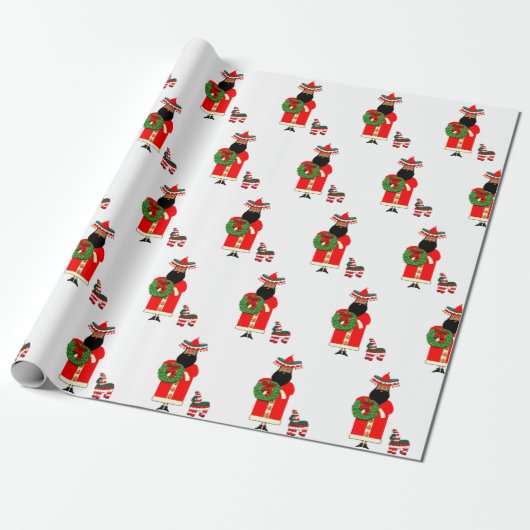 mexikanisches Wrapping Paper Geschenkpapier (Ungerollt)