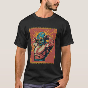 Mexikanisches Wrestling Lucha Libre Cinco De Mayo T-Shirt
