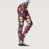 mexikanisches Zuckerrohrmuster Leggings (Rechts)