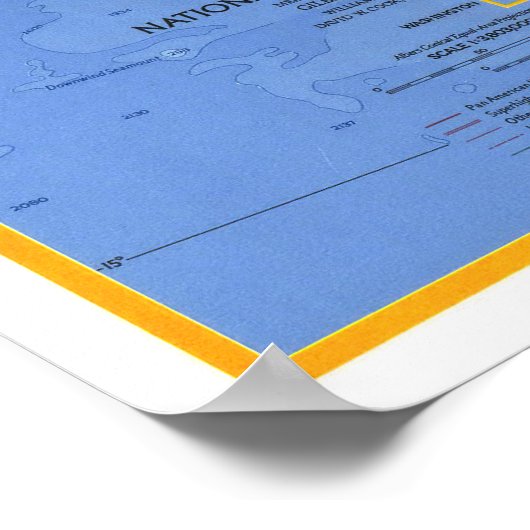 " Mexiko: 1973 Classic MAP ... Poster (Ecke)