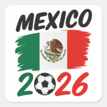Mexiko 2026 Fußball Fan Design mit Fußball