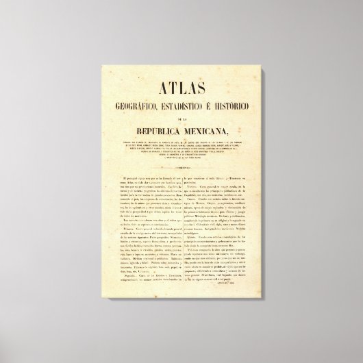 Mexiko 6 leinwanddruck (Vorderseite)