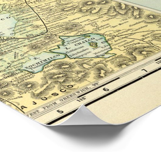 Mexiko 6 poster (Ecke)