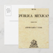 Mexiko 7 postkarte (Vorne/Hinten)