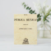 Mexiko 7 postkarte (Stehend Vorderseite)