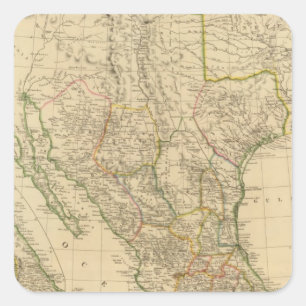 Mexiko 8 quadratischer aufkleber