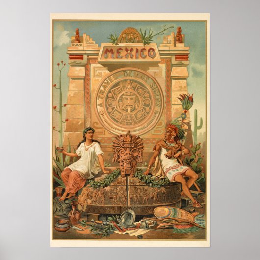 Mexiko a través de los siglos poster (Vorne)