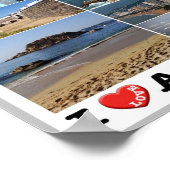 Mexiko - Acapulco - I Liebe - Poster (Ecke)