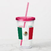 Mexiko Acryltrinkbecher (Rückseite)