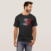 Mexiko-Amerika-Mexiko T-Shirt (Vorne ganz)