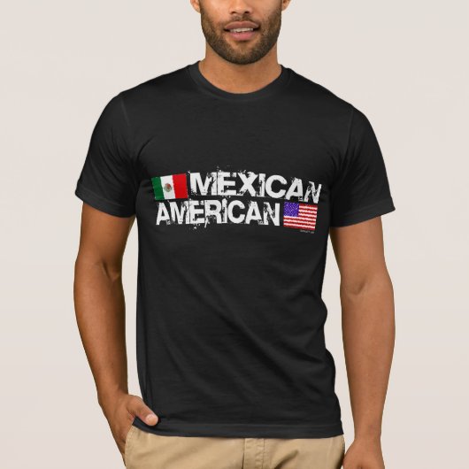 Mexiko-Amerikaner T-Shirt (Vorderseite)