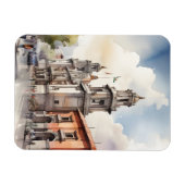 Mexiko Aquarellkunst Magnet (Horizontal)