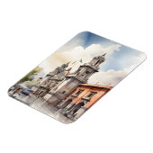 Mexiko Aquarellkunst Magnet (Linke Seite)