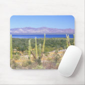 Mexiko, Baja California Sur, Cardon Cactus Mousepad (Mit Mouse)