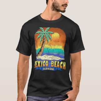 Mexiko Beach Florida Vintag beängstigend Souvenir T-Shirt