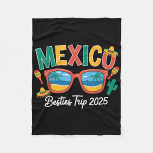 Mexiko Besties Trip 2025 Urlaubsfreunde reisen T Fleecedecke