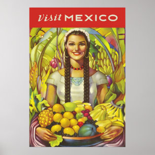 Mexiko besuchen poster