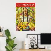 Mexiko besuchen poster (Heimbüro)