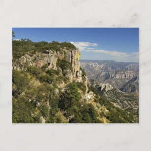 Mexiko, Bundesstaat Chihuahua, Copper Canyon. DIES Postkarte