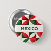 Mexiko Button (Vorne & Hinten)
