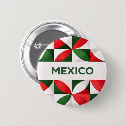 Mexiko Button (Vorne & Hinten)