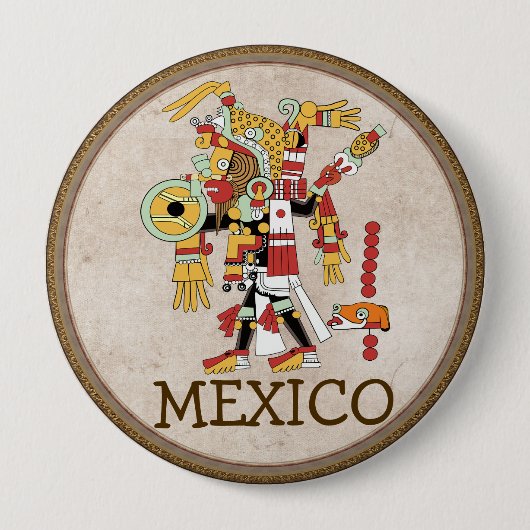 Mexiko-Button Button (Vorderseite)