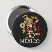 Mexiko-Button Button (Vorne & Hinten)