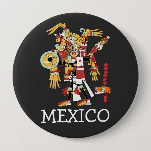 Mexiko-Button Button (Vorderseite)