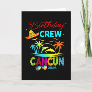 Mexiko Cancun Geburtstagsjungen Reise Urlaub 2026  Karte