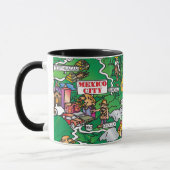 Mexiko-Cartoon-Karten-Tasse Tasse (Links)