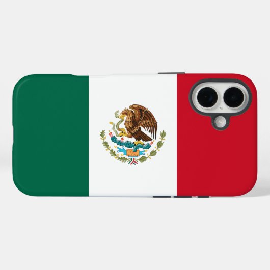 Mexiko Case-Mate iPhone Hülle (Rückseite (Horizontal))
