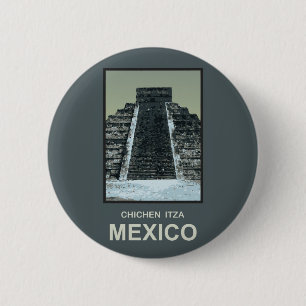 Mexiko Chichen Itza Button