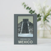 Mexiko Chichen Itza Postkarte (Stehend Vorderseite)