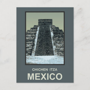 Mexiko Chichen Itza Postkarte